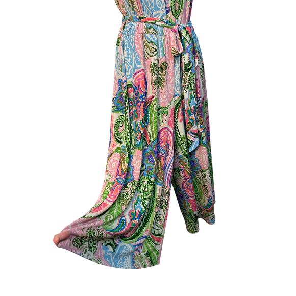 Ivy Lane Women’s Strapless Romper with Elastic Waist Multicolor Size M - Picture 3 of 9